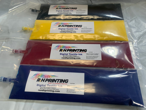 CMYK R and H Printing Ink Bag - XL 500ml - for Anajet mPower and Ricoh Ri