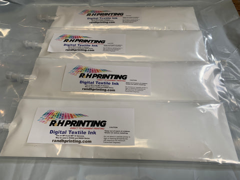 White R and H Printing Ink Bag - XL 500ml - for Anajet mPower and Ricoh Ri