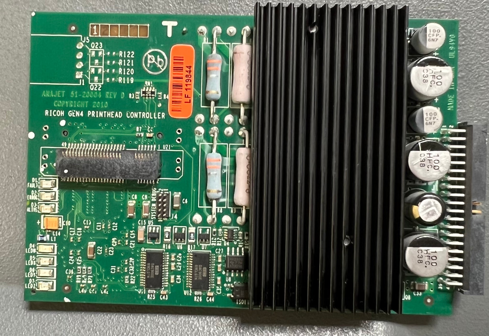 Print Head Controller Board for MPower MP5 MP10 and Ricoh Ri3000 Ri600 ...